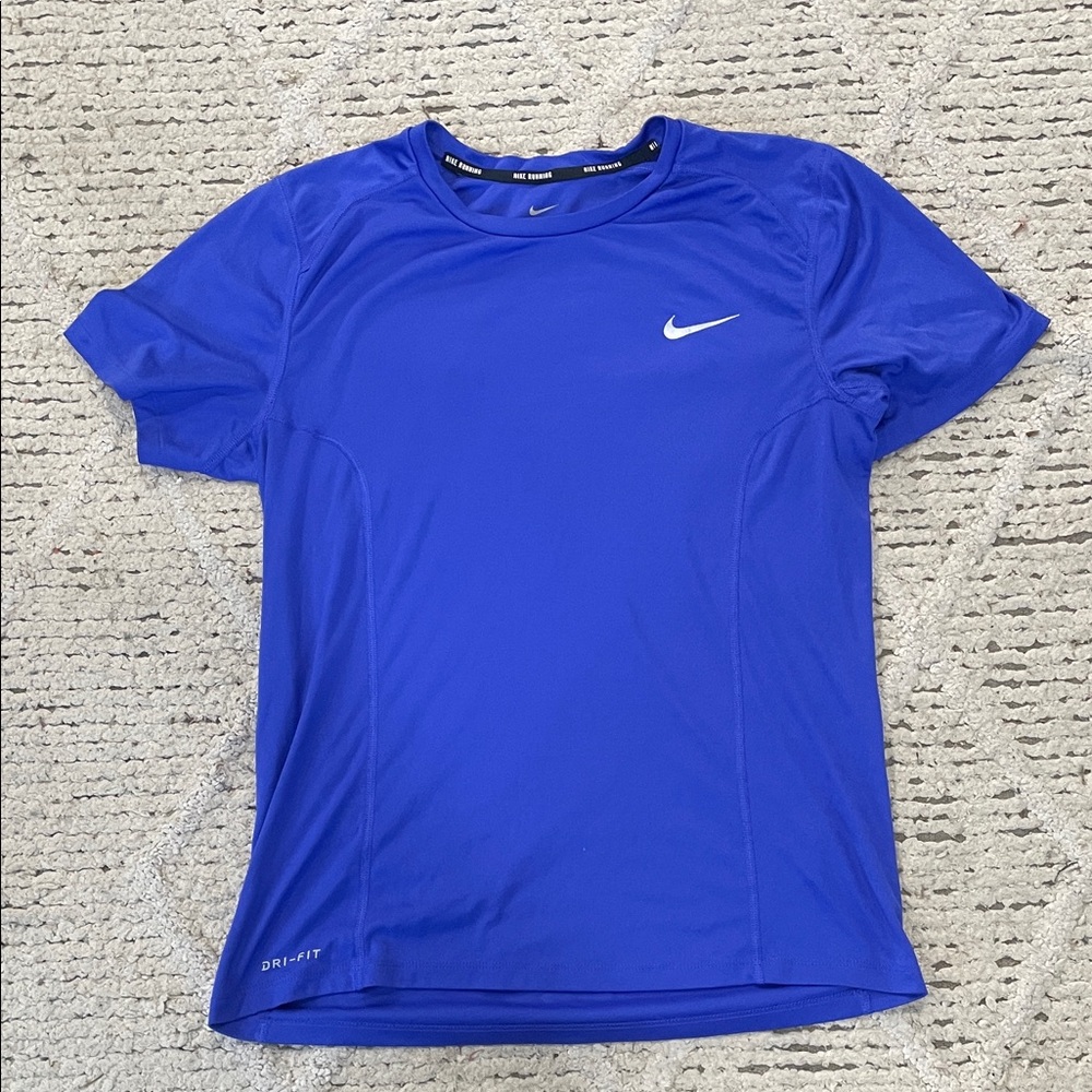 Nike Royal Blue Performance Tee size small